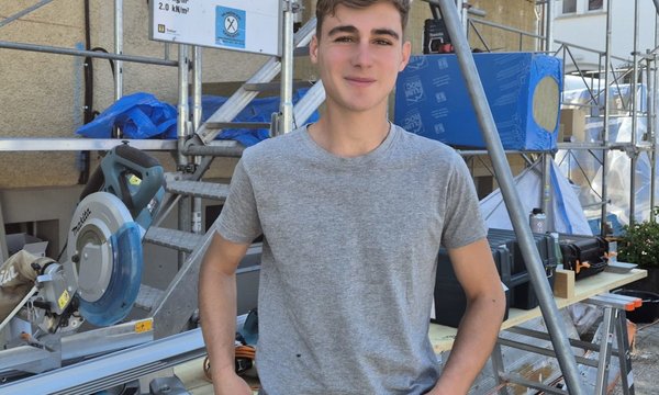 Draussen arbeiten macht Spass!